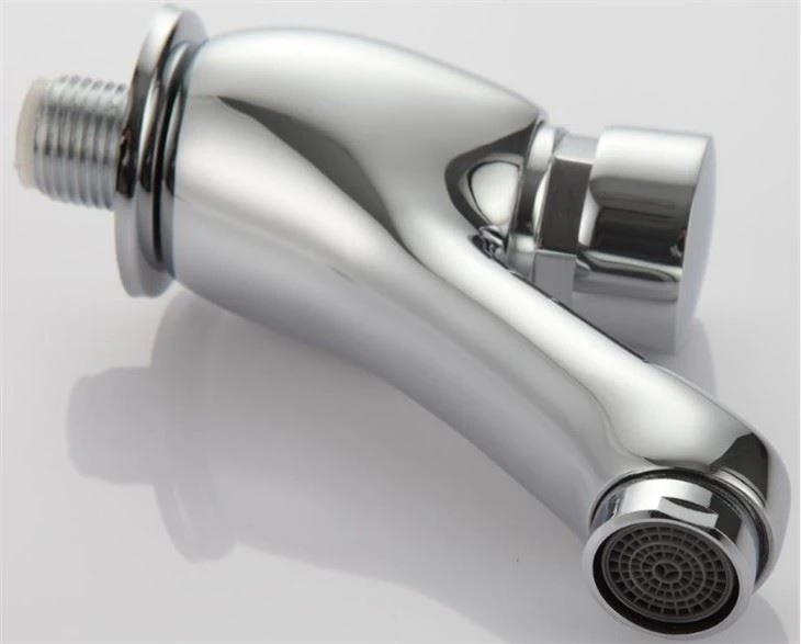 Touch Press Auto Self Closing Bathroom Wall Mounted Tap Touch Press Auto Self Closing Bathroom Wall Mounted Tap