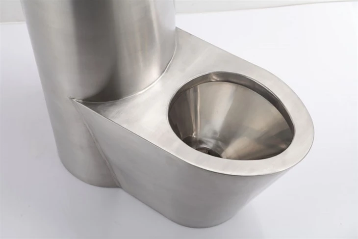 Stainless Steel Combination Toilet Pan with Sink