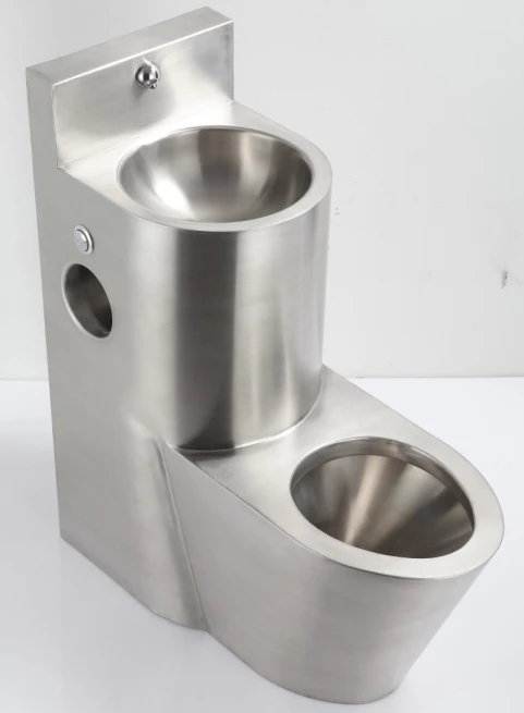 Stainless Steel Prison Combination Toilet With Sink Stainless Steel Prison Combination Toilet With Sink